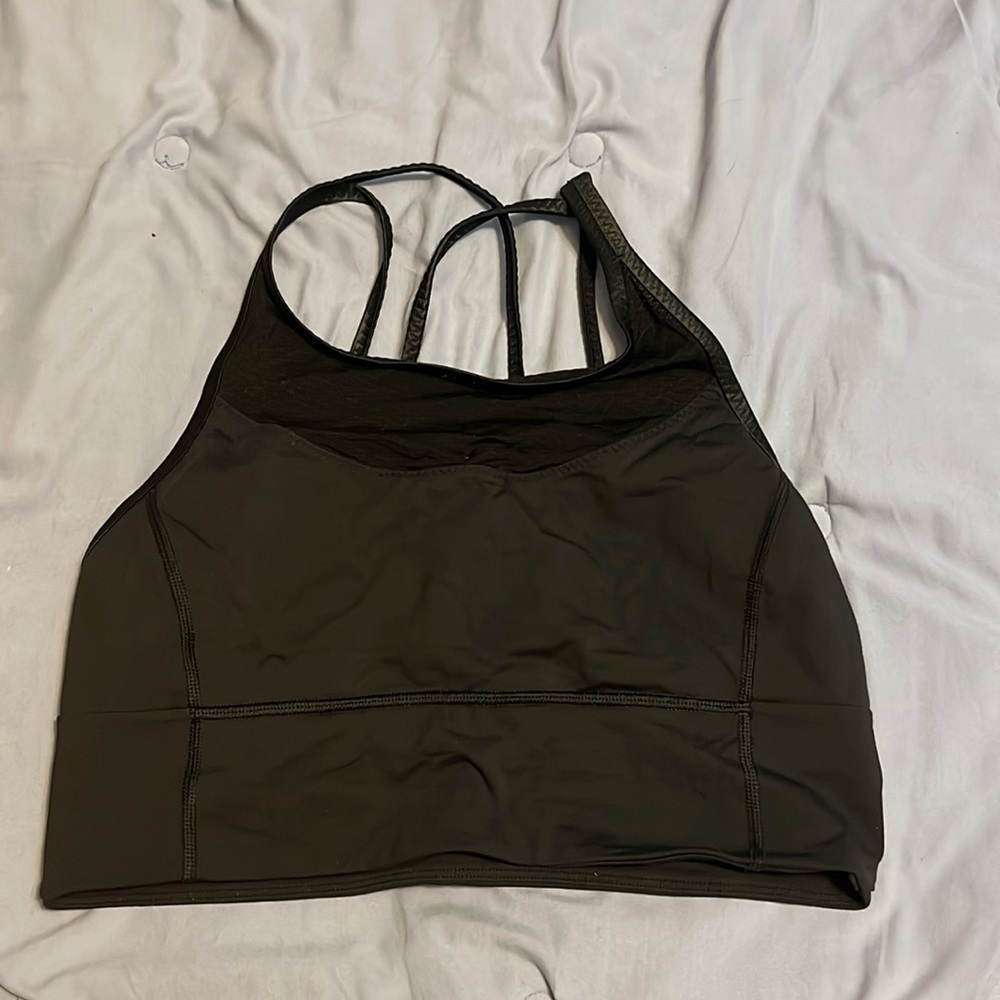 lululemon athletica Dark Gray Sports Bra